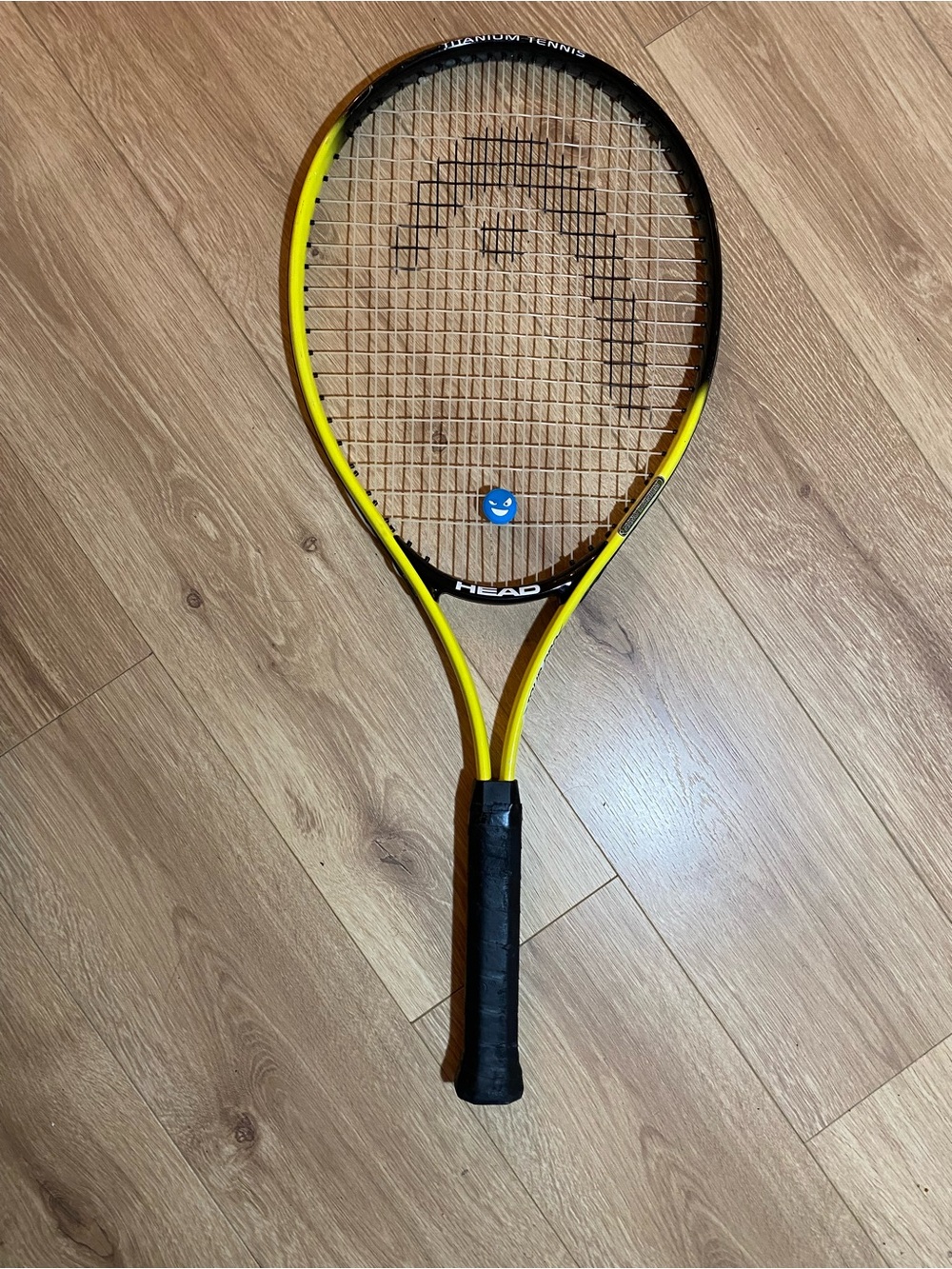 Head Bright Yellow and Black Tennis Racket